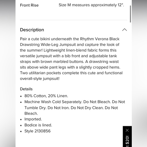 Lulus 2 jumpsuit bundle - Picture 5 of 6